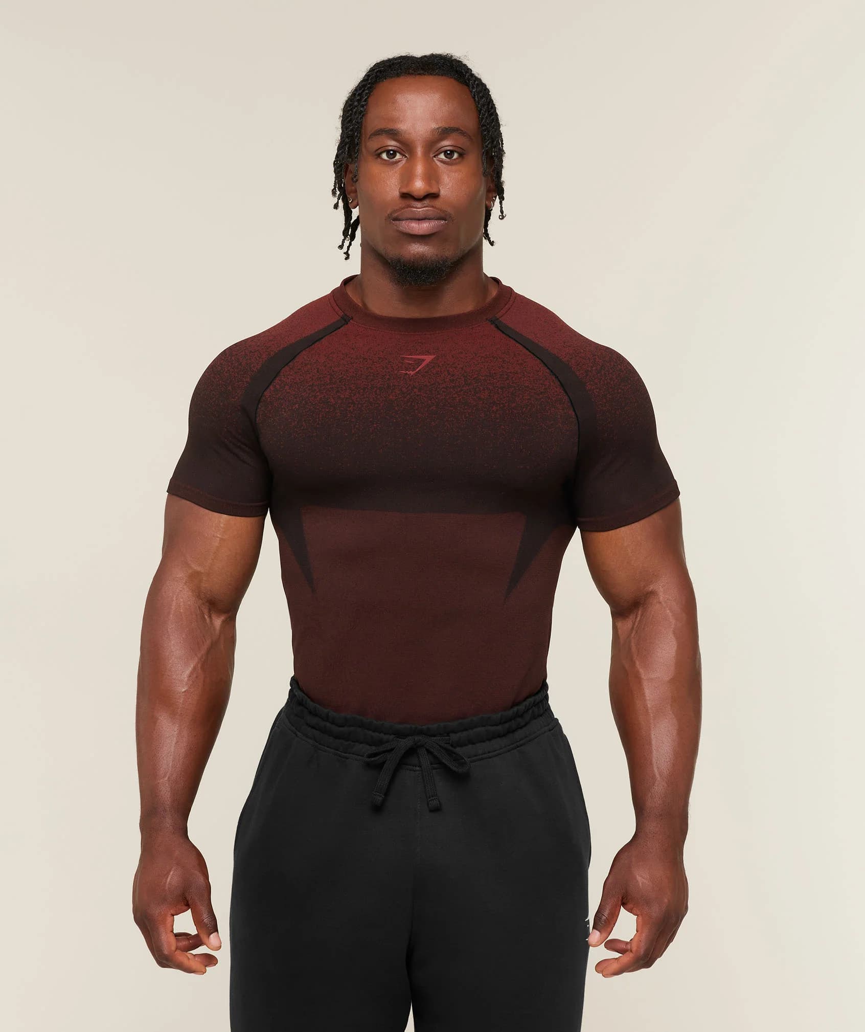 Gymshark Shadow Seamless T Shirt Red